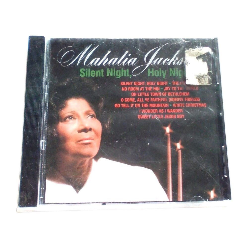 MAHALIA JACKSON SILENT NIGHT HOLY NIGHT CD BRAND NEW FACTORY SEALED GOSPEL
